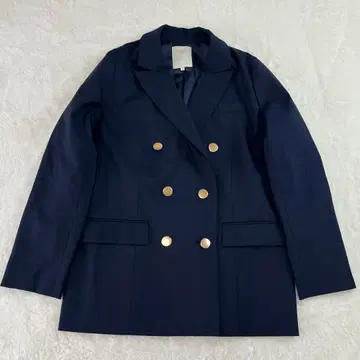 B:MINGbyBEAMS 빔즈 네이비 재킷 더블 골드 버튼 M