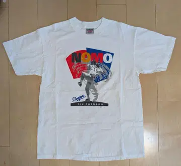 노모 히데오 NOMO 90s USA제 ONEITA 티셔츠 L