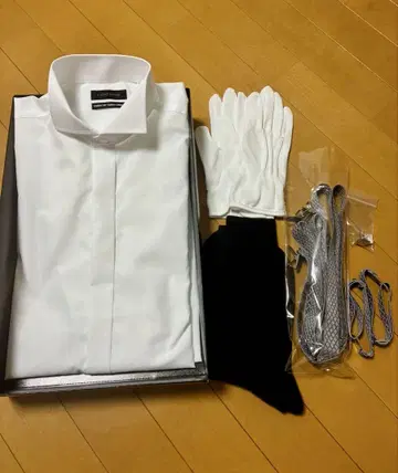 타카미브라이덜 신랑용 포멀 셔츠 잡화 세트