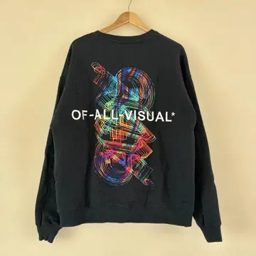 OF-ALL-VISUAL* 컬러풀 맨투맨