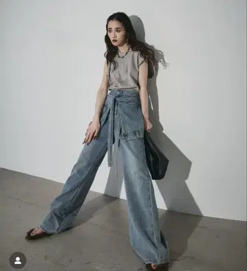 랩 디자인 데님