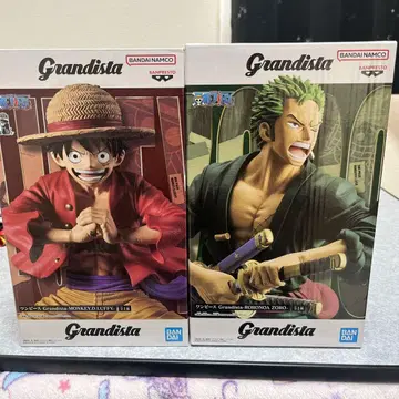 Grandista 원피스 루피 조로 피규어 세트