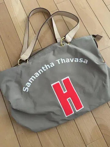 Samantha Thavasa 카키 토트백