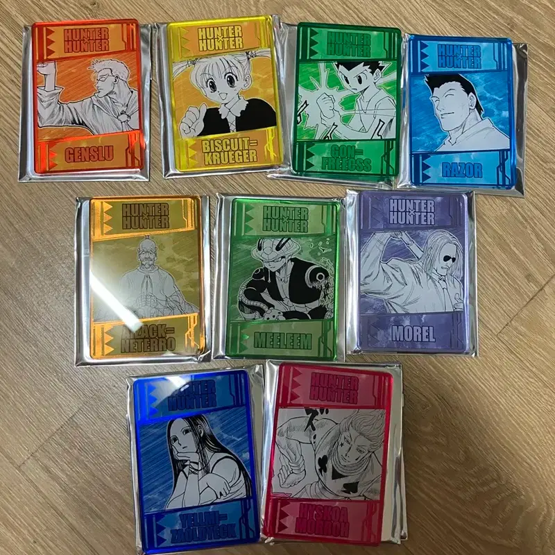 헌터x헌터 넨능력 카드 컬렉션 판매합니다