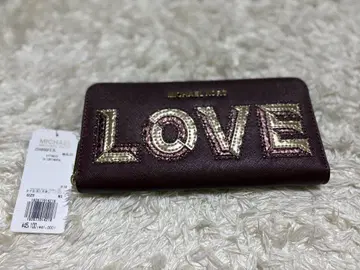 MICHAEL KORS LOVE 자수 장지갑