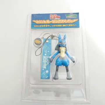 포켓몬 뮤우와 파도와 용사 루카리오 포징 스트랩