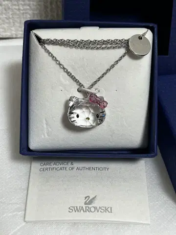 Swarovsk 스와로브스키 키티 목걸이