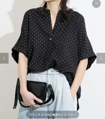 JOURNAL STANDARD 레이온 노카라 셔츠