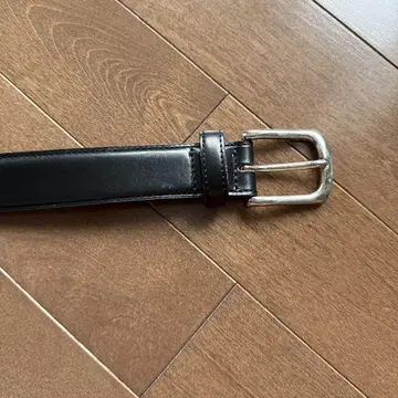 Brooks Brothers 가죽 벨트 블랙 32-80