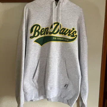 Ben Davis 그레이 후드 부착 후드티