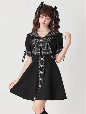 SHEIN 양산형 지뢰계 원피스 XS 사이즈 새상품
