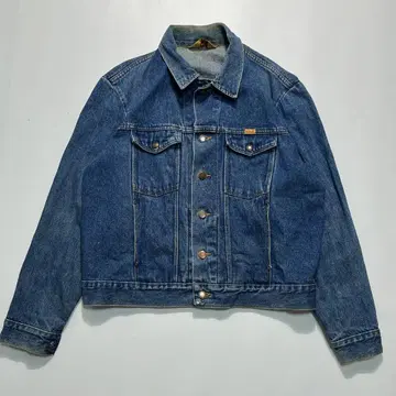 80s 러스터 G 데님 자켓 L 트래커 자켓 6003