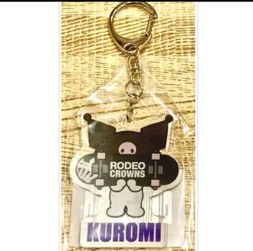 미사용 새상품 RODEO CROWNS 쿠로미 아크릴 키링 산리오