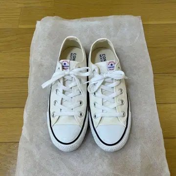 컨버스 NEXTAR110 OX 화이트 23cm 여성용