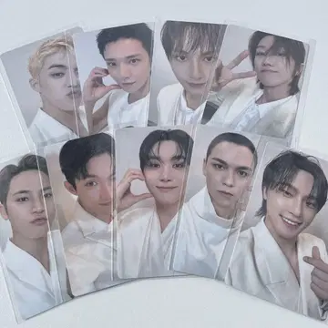 SEVENTEEN 세부치 인천 회장 트레이딩 카드 럭키 드로우 9종 컴프