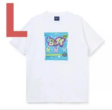 BOTT 그래픽 T셔츠 L 사이즈 화이트