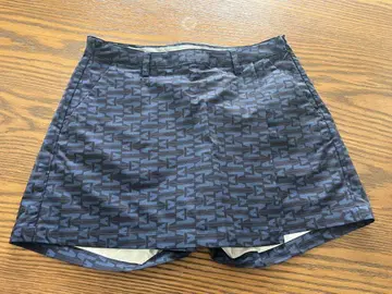 테일러메이드 네이비 기하학 패턴 여성용 골프 팬츠