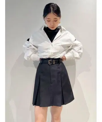 snidel 스나이델 벨트 스커트