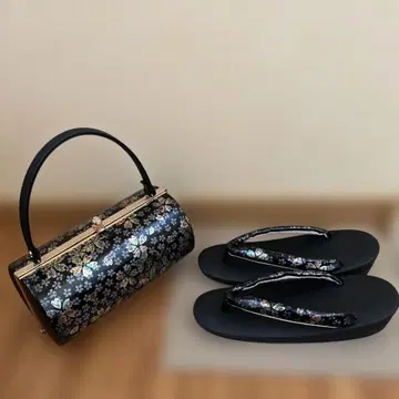 일본 의류용 백과 일본 나막신 세트