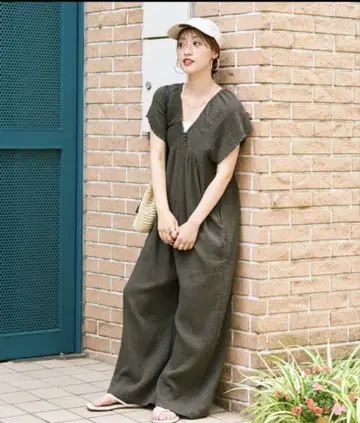 [ 미사용 새상품 ] FREAK'S STORE 올인원 브라운 M 사이즈