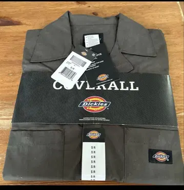 미사용 새상품 Dickies 디키즈 반팔 커버올 카키 사이즈 S