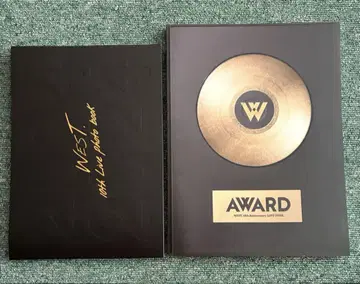WEST. 라이브 사진집, AWARD 팜플렛 2종 세트