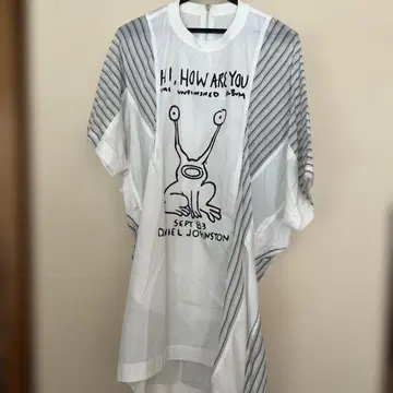 sacai 반팔 튜닉