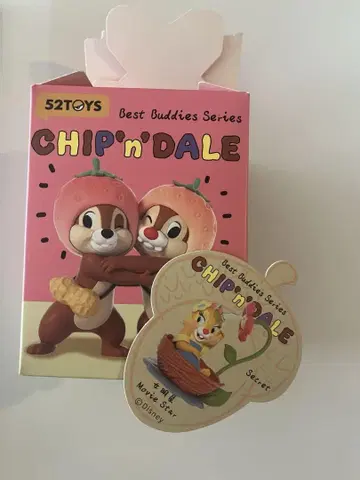 52TOYS 칩과 데일 피규어 시크릿 클라리스