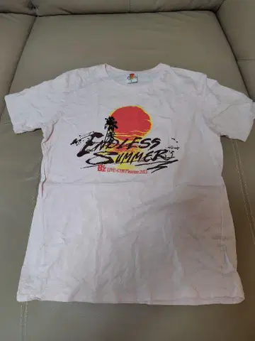 B'z ENDLESS SUMMER T셔츠 2013 핑크