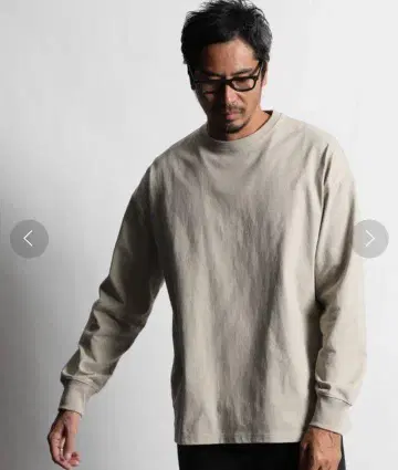 더 더퍼 오브 세인트 조지 빅 실루엣 롱 TEE 베이지 S