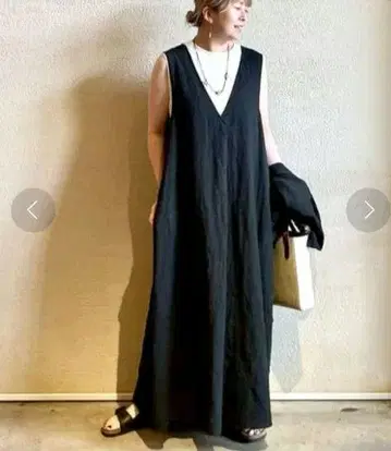 린넨 슬리브리스 원피스 journal standard luxe