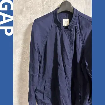 GAP 네이비 점퍼 블루종 긴팔 얇은 소재