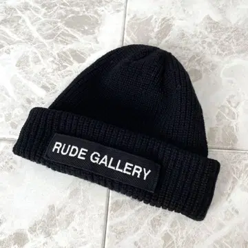 RUDE GALLERY 루드 갤러리 니트 모자 비니
