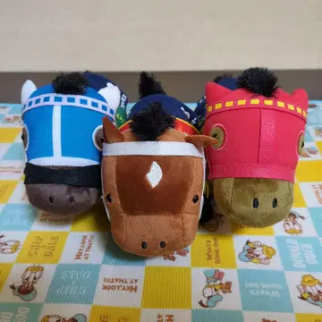 사라코레 봉제 인형 명마 3세트 (택 포함)
