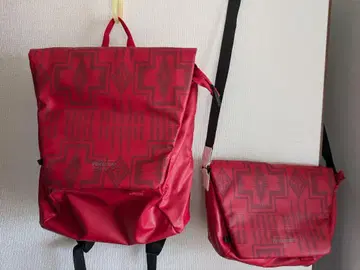 미레스트 Pendleton 기하학 패턴 릭과 사선 크로스백