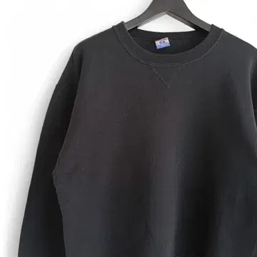 00s 빈티지 RUSSELL 무지 맨투맨 블랙 스테디셀러 인기 M15
