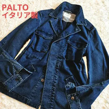 PALTO 데님 자켓 G M65 인디고 블루 이탈리아제