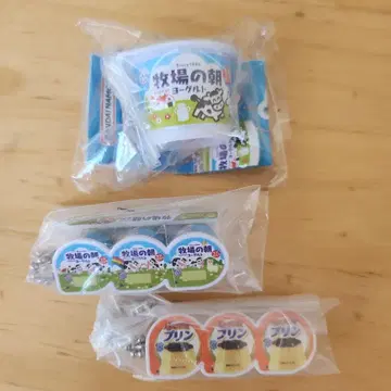 목장의 아침 캡슐 토이 요구르트