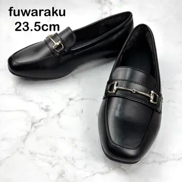 [새상품급] fuwaraku 후와라쿠 비트 로퍼 23.5 블랙