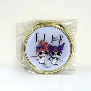 산리오 x ELLE 컴팩트 거울 마이멜로디&쿠로미