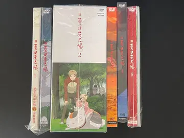 속 나츠메 우인장 완전 생산 한정판 DVD 1-5권 세트 (미개봉품)