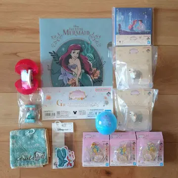 미개봉 제일복권 Qposket 디즈니 프린세스 아리엘 미니 피규어