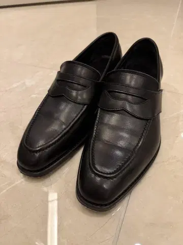산요 산초 코인 로퍼 류야 블랙 사이즈 6(24cm)