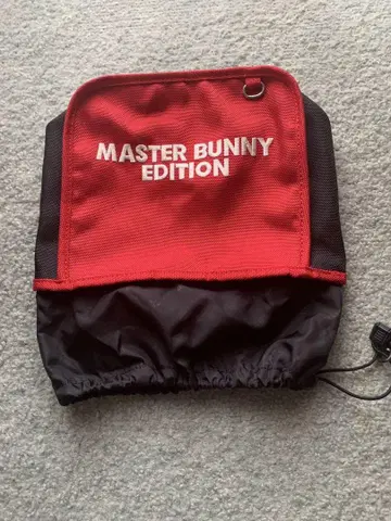 MASTER BUNNY EDITION 수납 백 레드/블랙