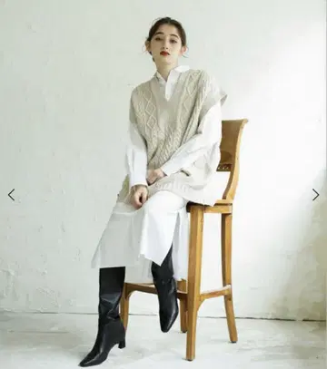 torrazzo donna 케이블 니트 & 퀼트 베스트