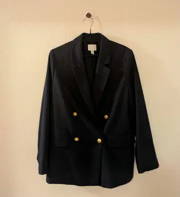 새상품급 H&M 네이비 테일러드 자켓 S~M 사이즈