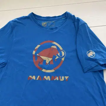 MAMMUT 파랑 T셔츠 M 사이즈