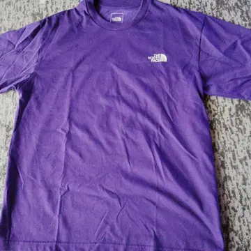 THE NORTH FACE 보라색 T셔츠 L 사이즈