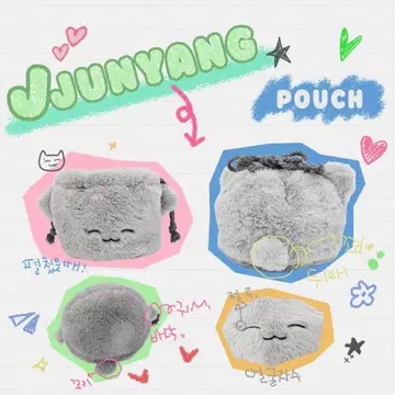 [새상품] THE BOYZ 주연 주냥 파우치 트레이딩 카드 덤 포함