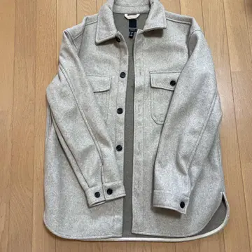 H&M 릴랙스핏 베이지 자켓 M